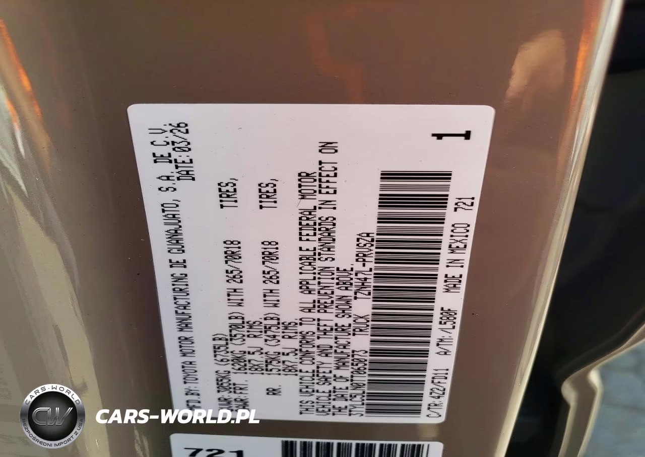 2026 Toyota Tacoma Trd Off-Road Hv VIN:3TYLC5LN0TT065073 - 13