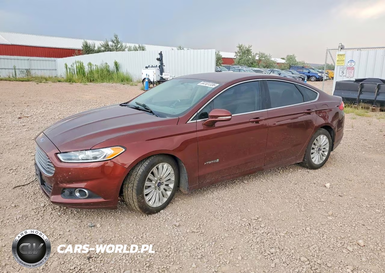 2015 Ford Fusion Se Hybrid