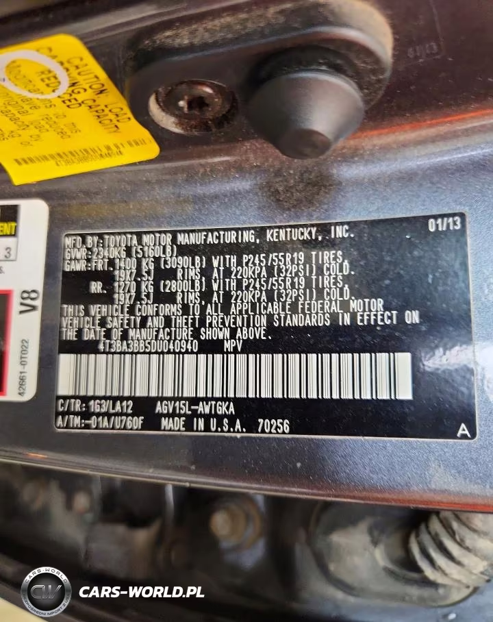 2013 Toyota Venza Xle VIN:4T3BA3BB5DU040940 - 12