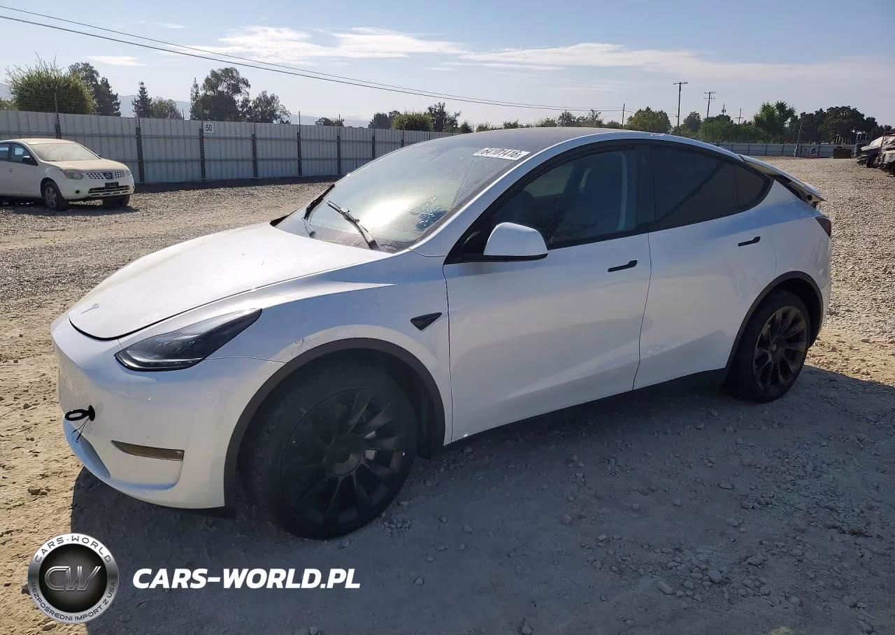 2023 Tesla Model Y VIN:7SAYGDEE1PF747437 - 1