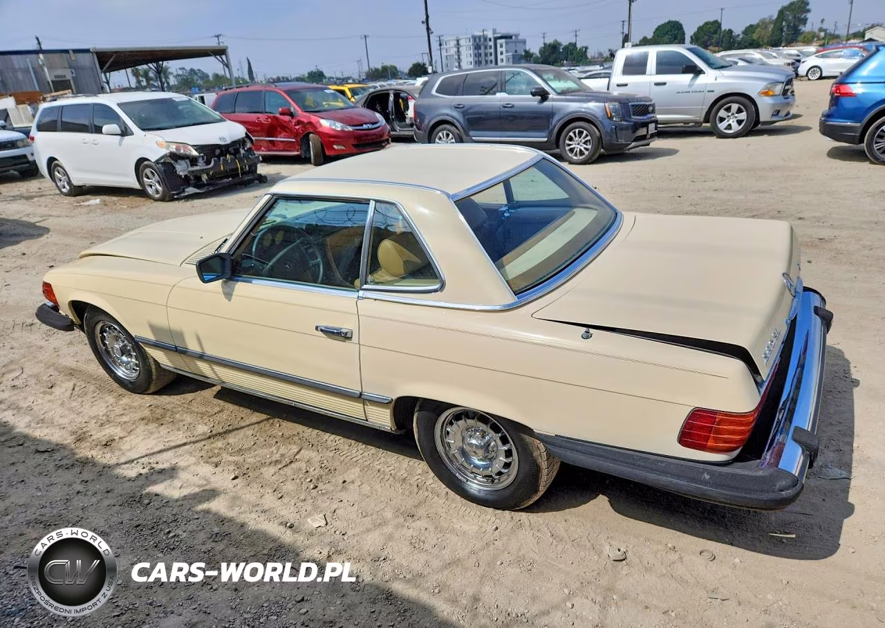 1981 Mercedes-Benz 380 Sl VIN:WDBBA45AXBB001578 - 2