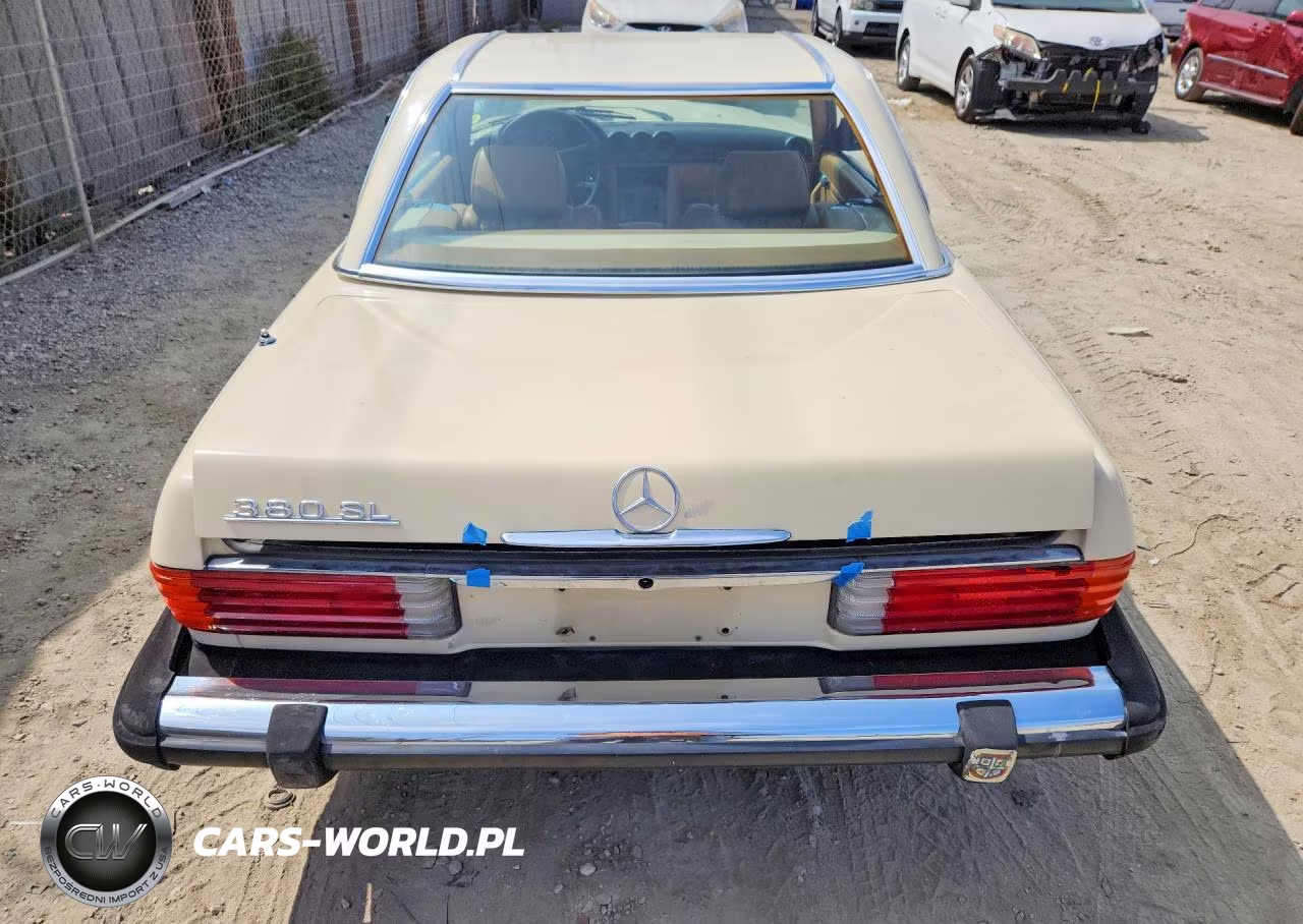 1981 Mercedes-Benz 380 Sl VIN:WDBBA45AXBB001578 - 6