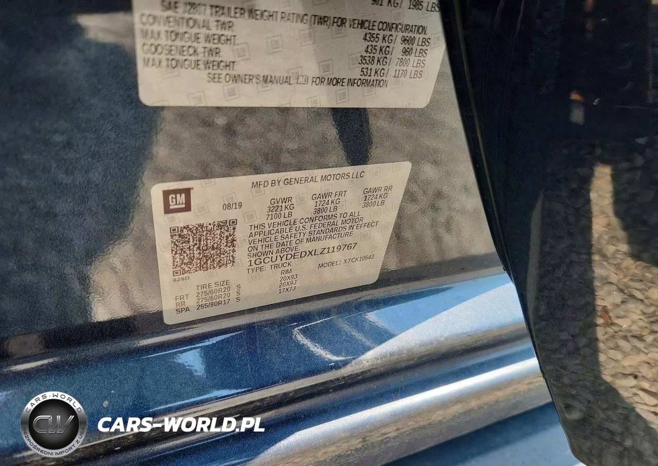 2020 Chevrolet Silverado K1500 Lt VIN:1GCUYDEDXLZ119767 - 12