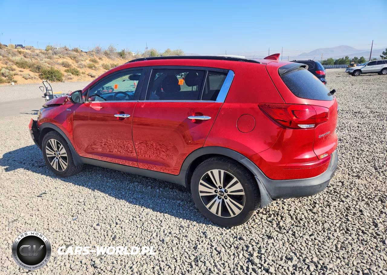2014 Kia Sportage Ex VIN:KNDPCCAC6E7572074 - 2
