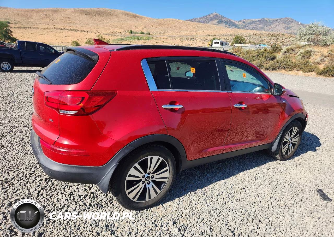 2014 Kia Sportage Ex VIN:KNDPCCAC6E7572074 - 3