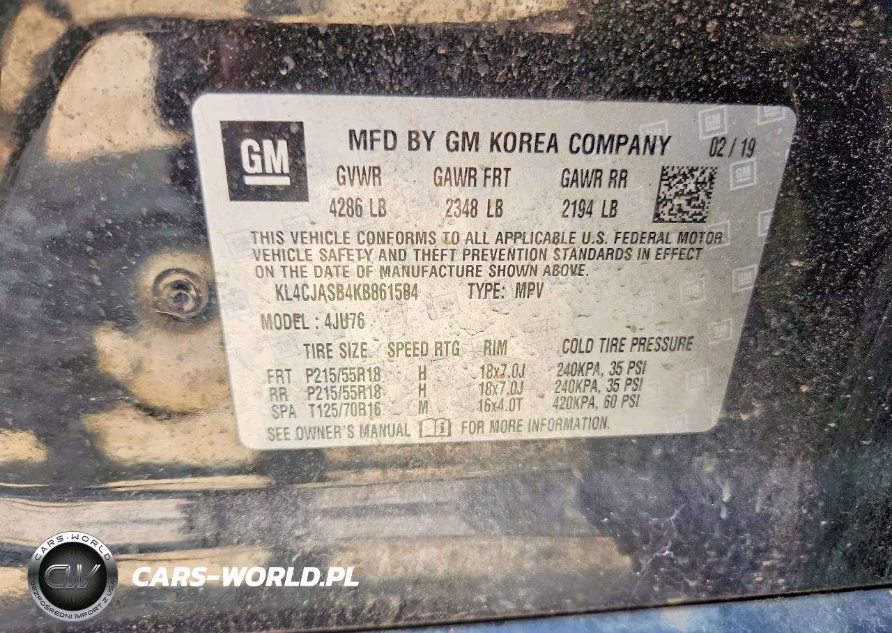 2019 Buick Encore Preferred VIN:KL4CJASB4KB861584 - 13