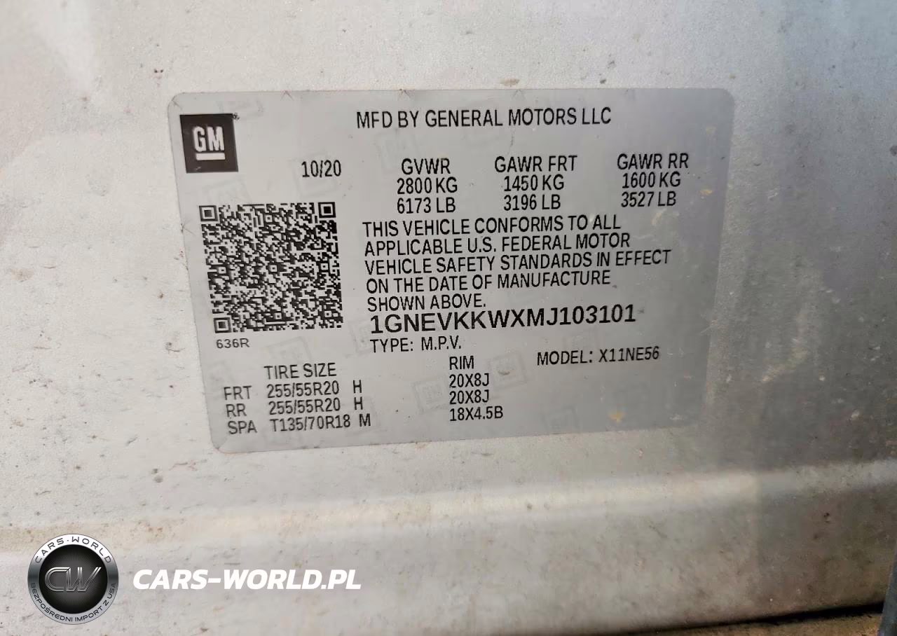 2021 Chevrolet Traverse Premier VIN:1GNEVKKWXMJ103101 - 13