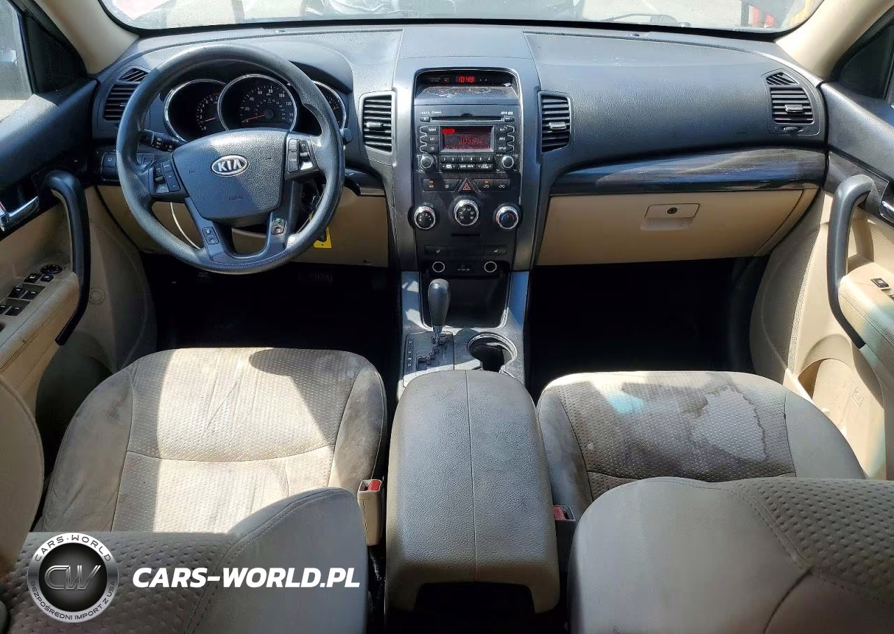 2011 Kia Sorento Lx VIN:5XYKT4A19BG132413 - 8