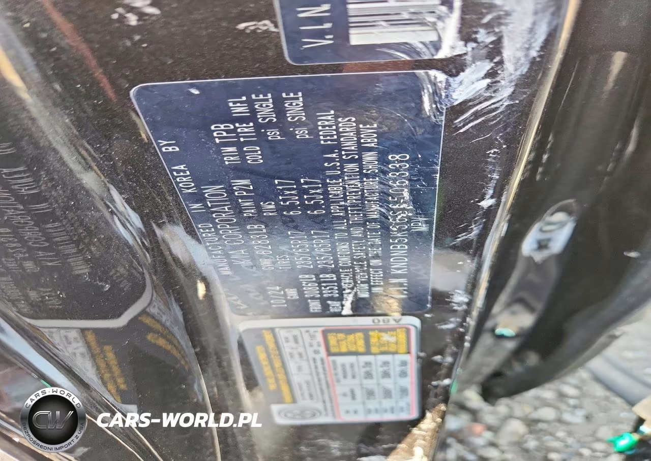 2025 Kia Carnival Lx VIN:KNDNB5K36S6506338 - 13