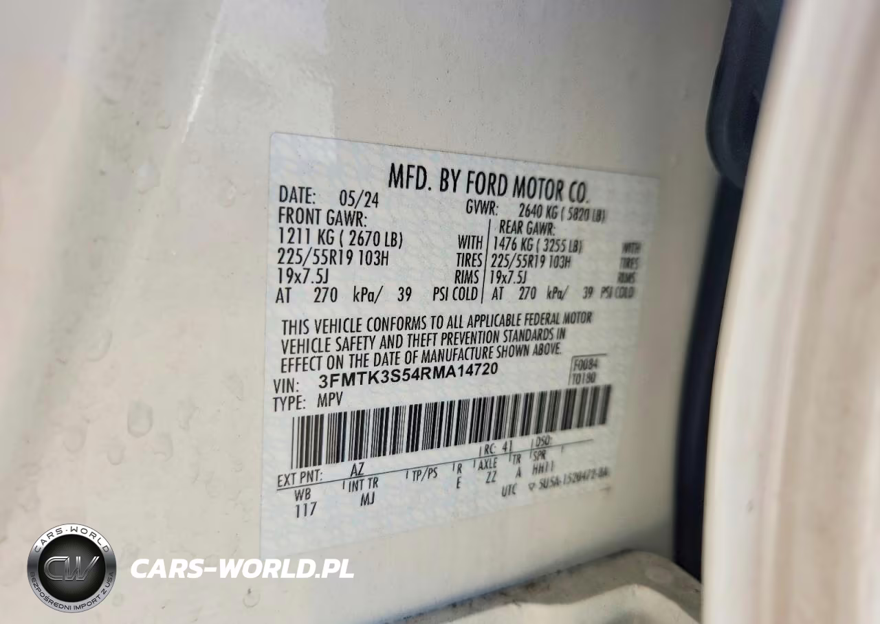 2024 Ford Mustang Mach-E Premium VIN:3FMTK3S54RMA14720 - 12