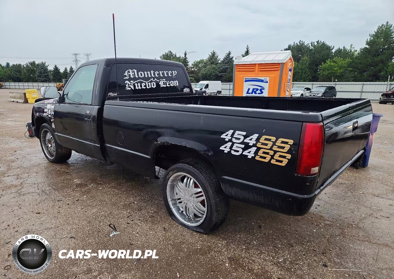 1992 Chevrolet Gmt-400 C1500 VIN:1GCEC14K9NZ106657 - 2
