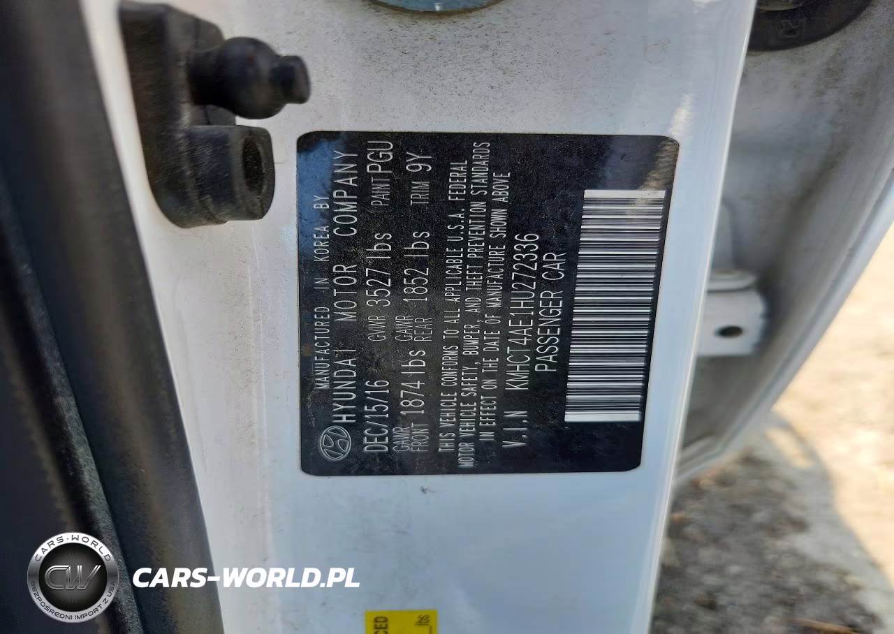 2017 Hyundai Accent Se VIN:KMHCT4AE1HU272336 - 12
