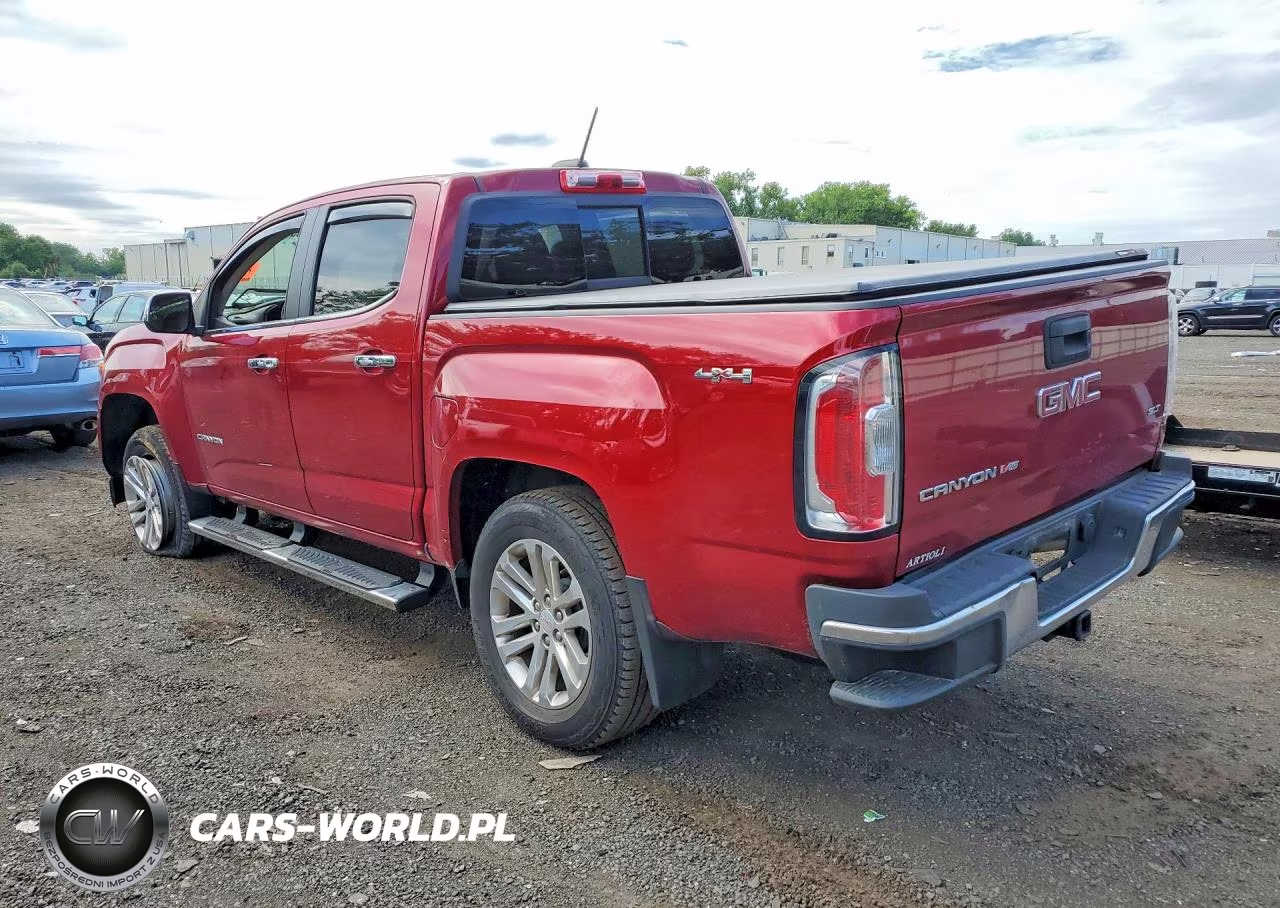 2017 GMC Canyon Slt VIN:1GTG6DEN8H1262492 - 2