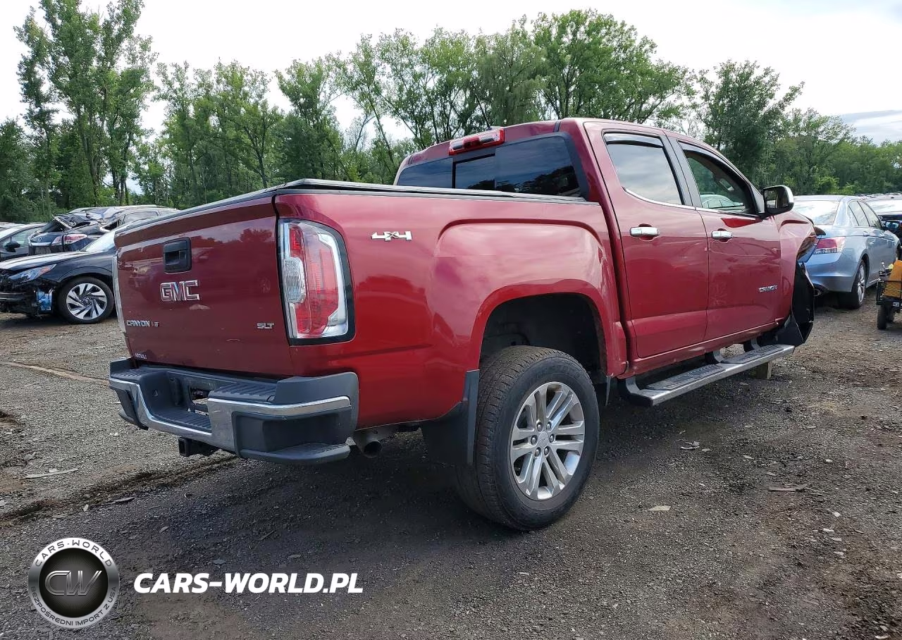 2017 GMC Canyon Slt VIN:1GTG6DEN8H1262492 - 3