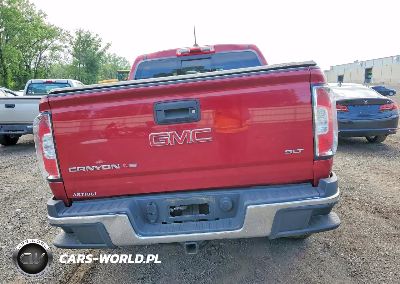 2017 GMC Canyon Slt VIN:1GTG6DEN8H1262492 - 6