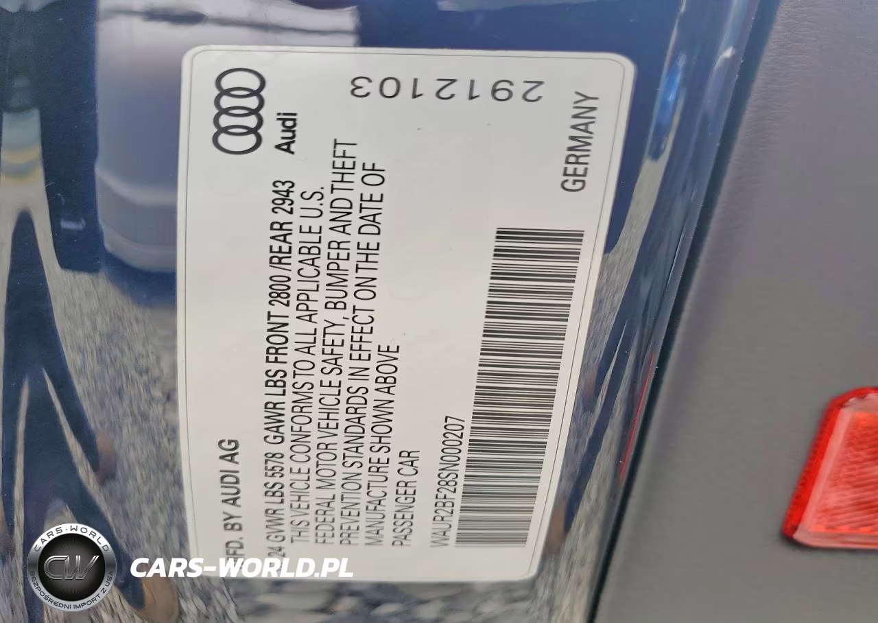 2025 Audi A7 Premium Plus VIN:WAUR2BF28SN000207 - 12