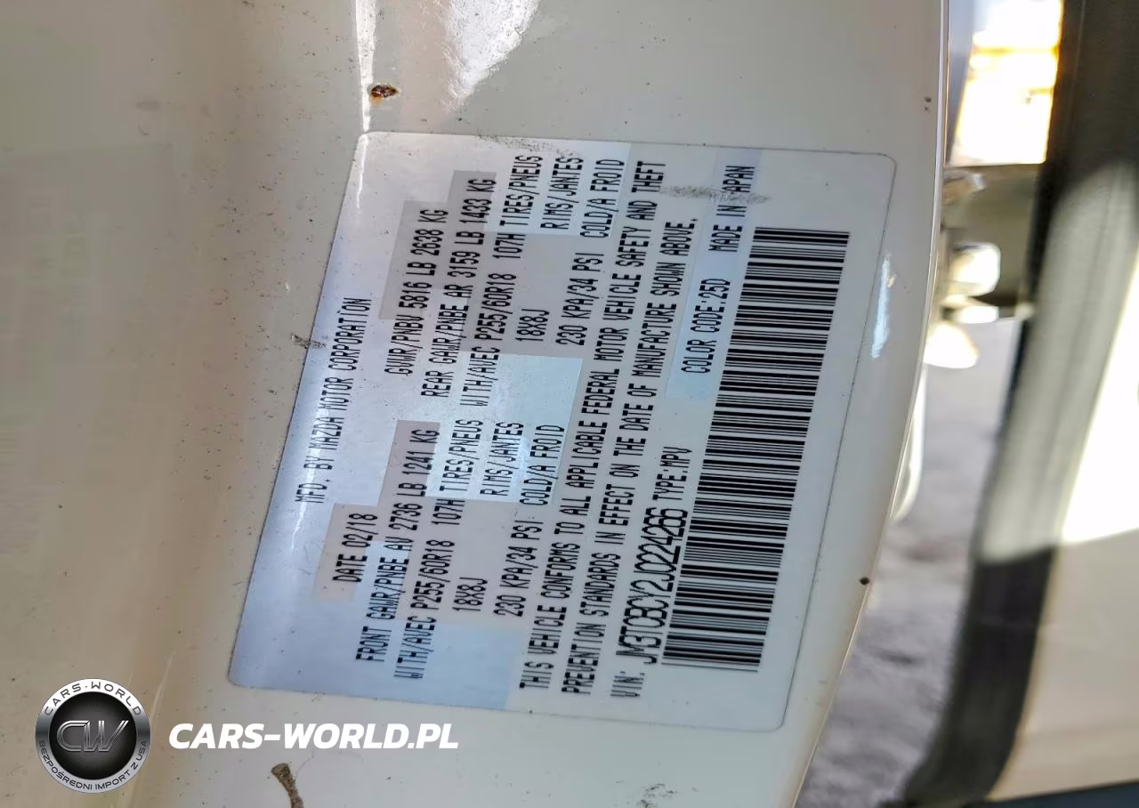 2018 Mazda Cx-9 Touring VIN:JM3TCBCY2J0224266 - 13