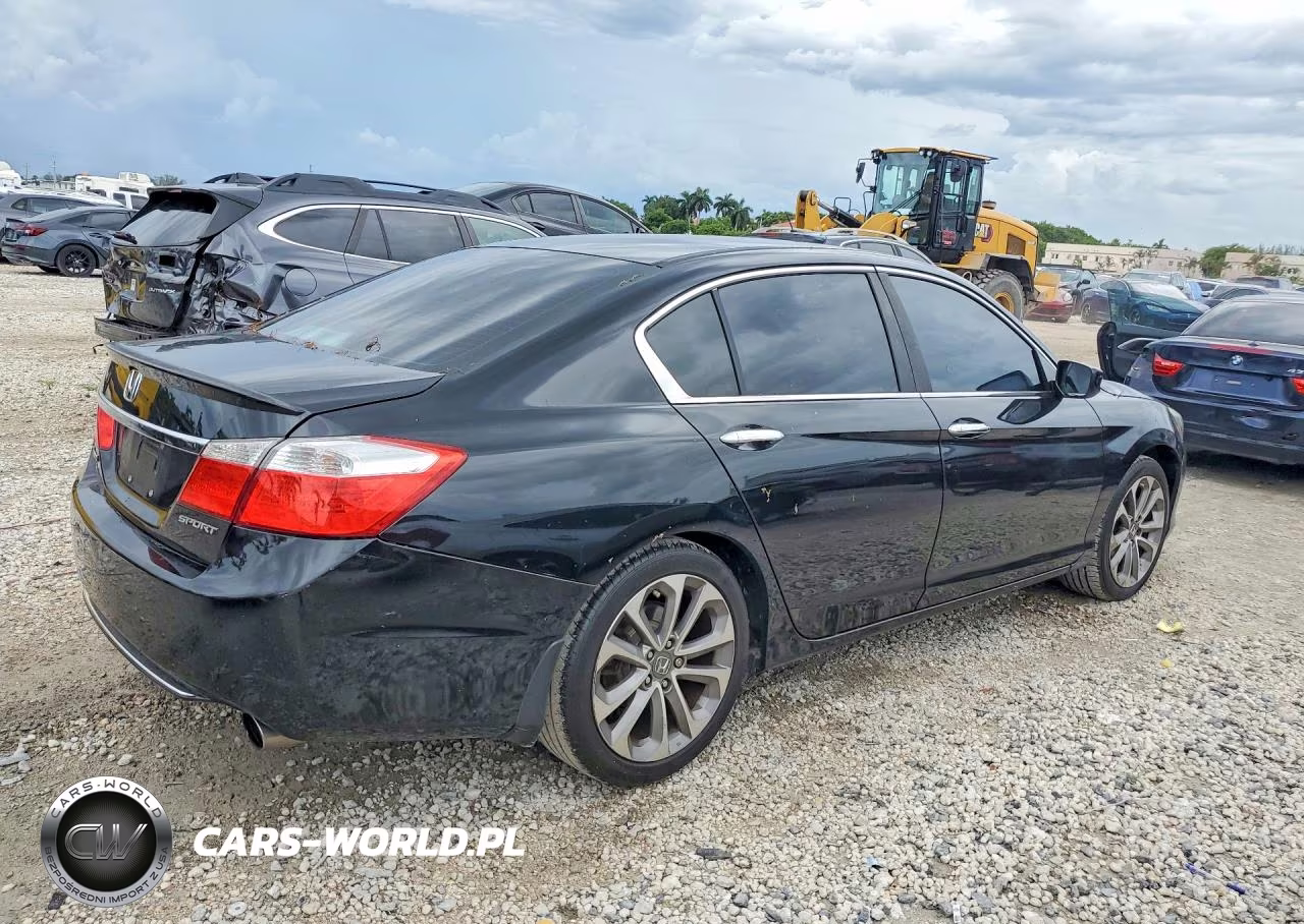 2013 HONDA ACCORD SPORT VIN:1HGCR2F50DA083982 - 3