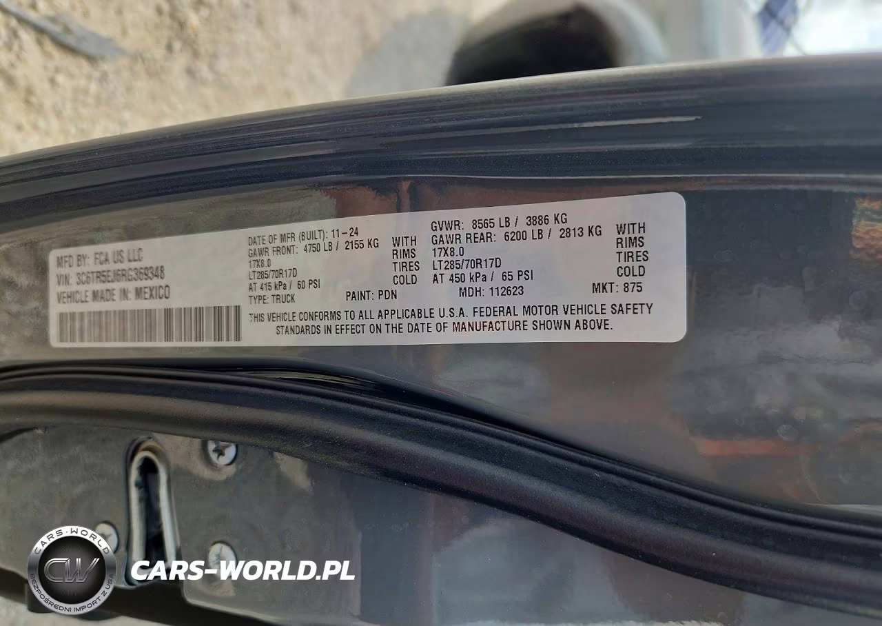 2024 Ram 2500 Powerwagon VIN:3C6TR5EJ6RG369348 - 13