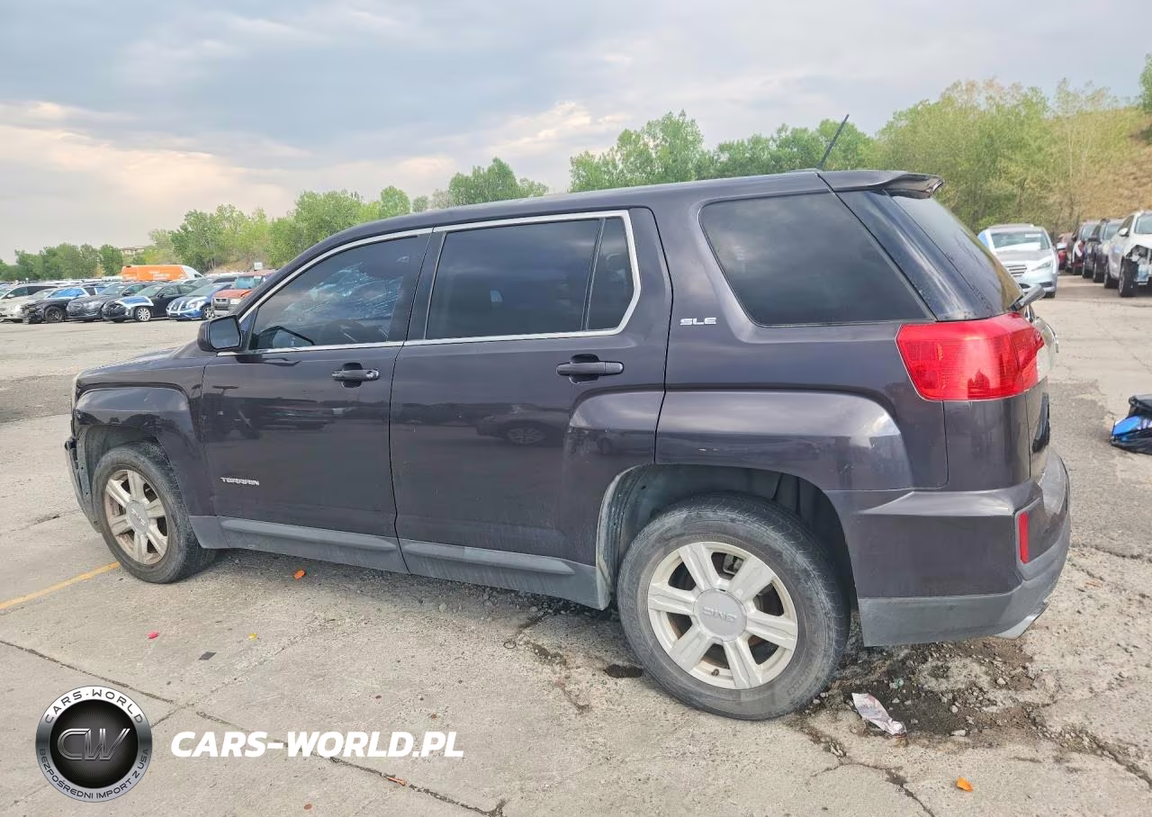 2016 GMC Terrain Sle VIN:2GKFLSEK5G6160744 - 2