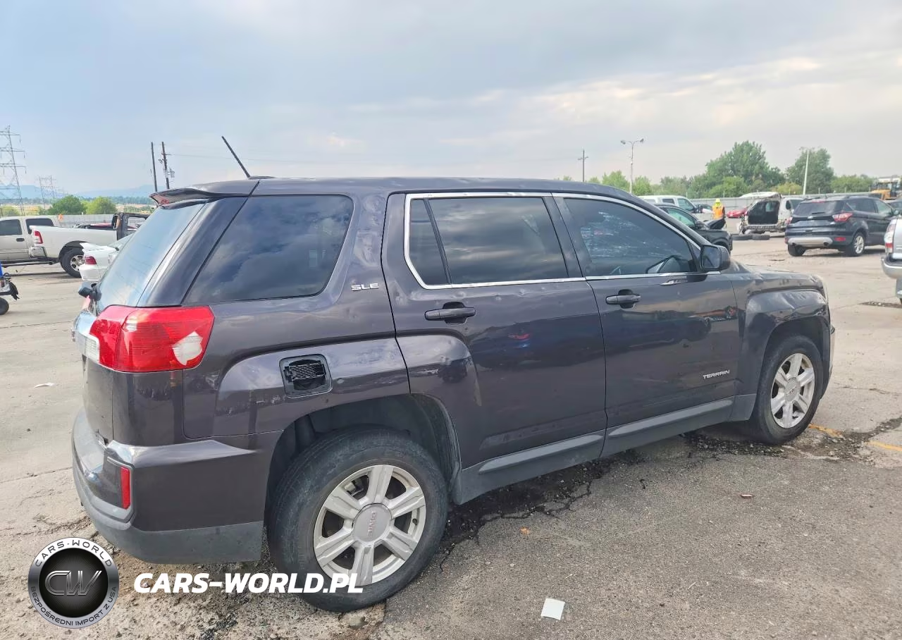 2016 GMC Terrain Sle VIN:2GKFLSEK5G6160744 - 3