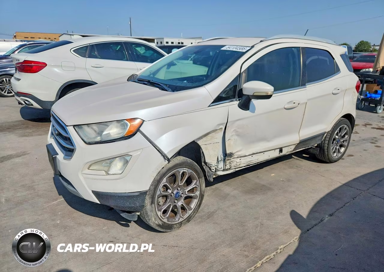 2018 Ford Ecosport Titanium VIN:MAJ3P1VE4JC172167 - 1