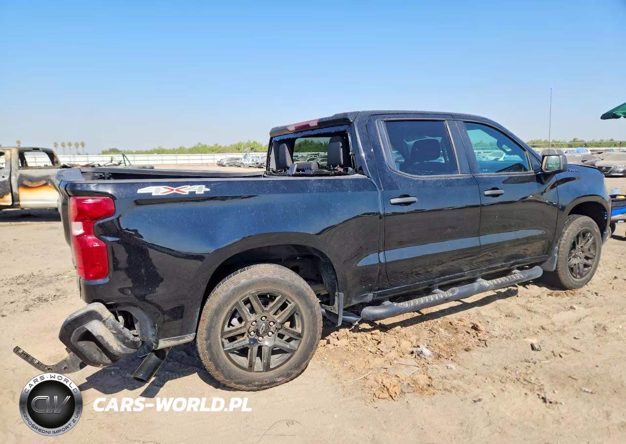 2024 Chevrolet Silverado K1500 Custom VIN:1GCPDBEK9RZ159584 - 3