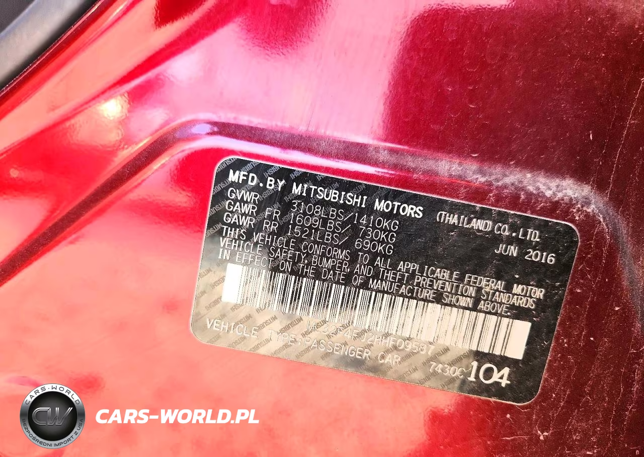 2017 Mitsubishi Mirage G4 Se VIN:ML32F4FJ2HHF09587 - 13