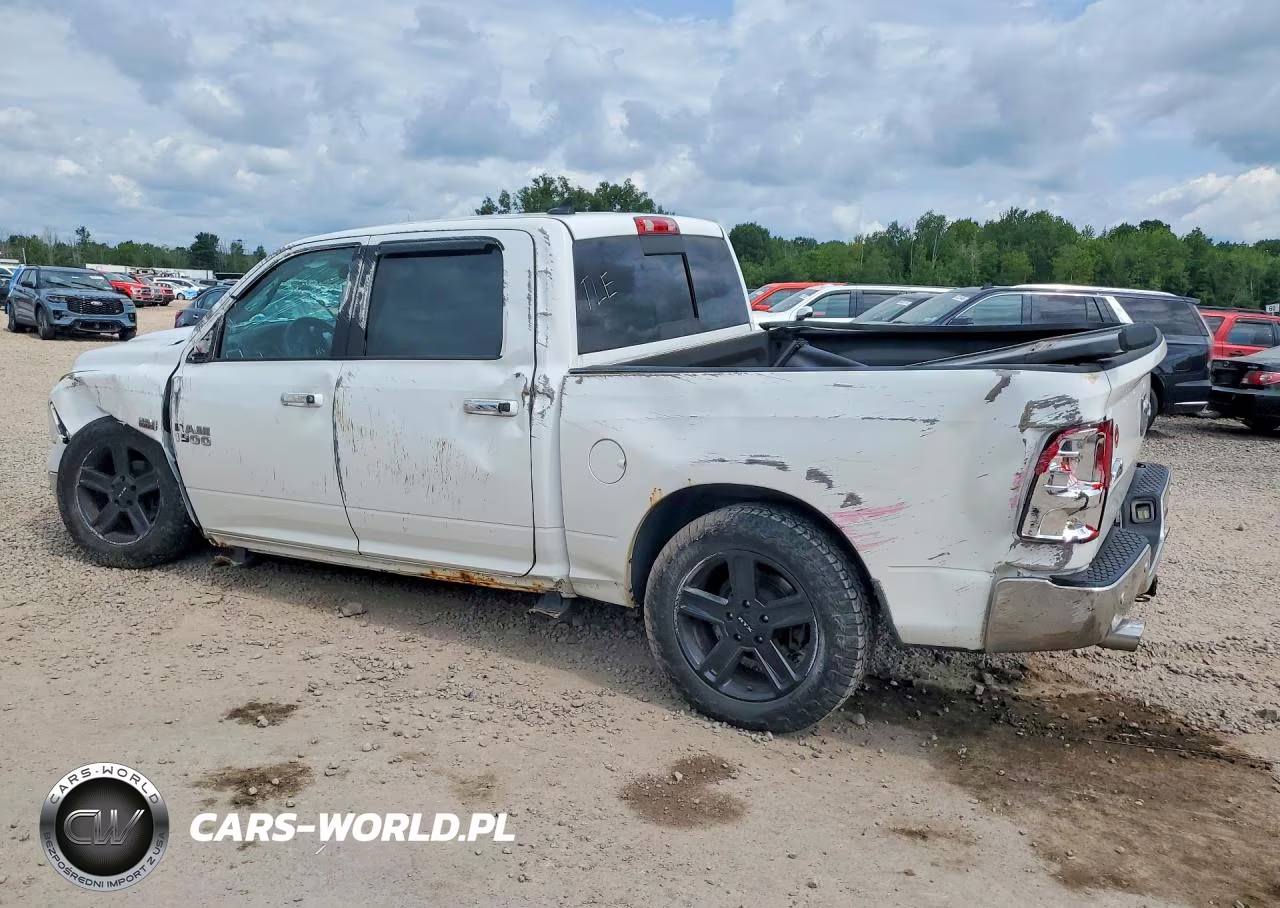 2017 Ram 1500 Slt VIN:1C6RR7LT4HS607974 - 2