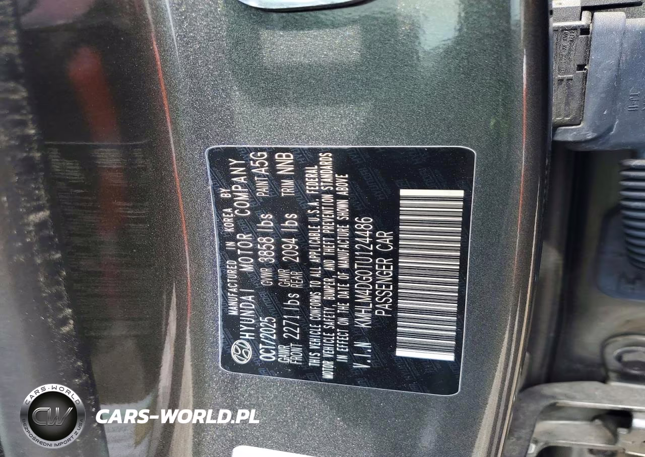2026 Hyundai Elantra Sel Sport VIN:KMHLM4DG0TU124486 - 12