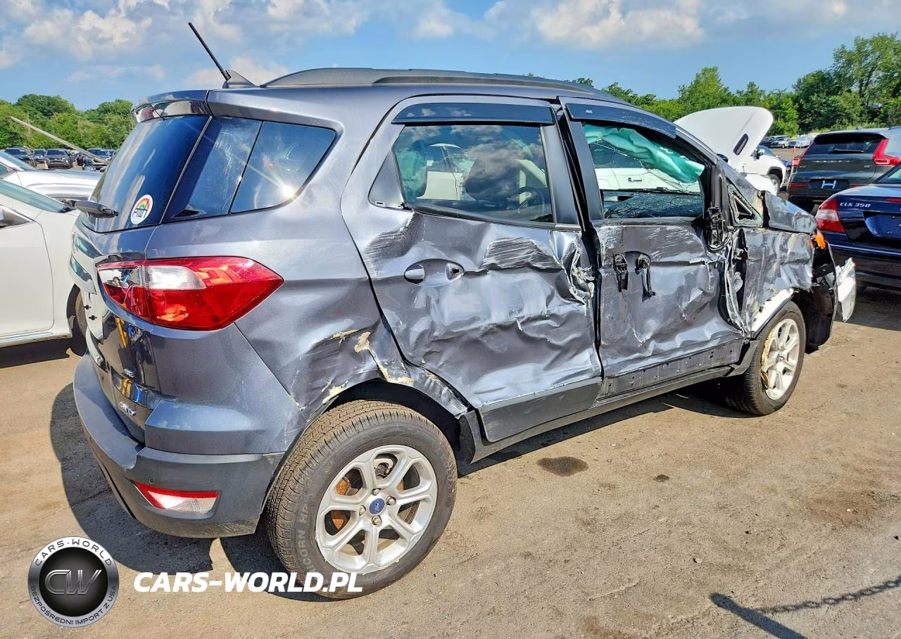 2020 Ford Ecosport Se VIN:MAJ6S3GL1LC354981 - 3
