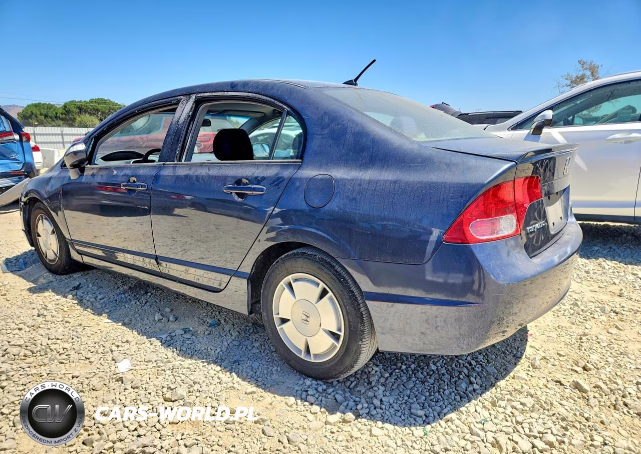 2006 Honda Civic Hybrid VIN:JHMFA362X6S025596 - 2