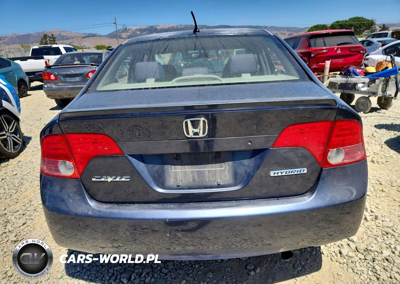 2006 Honda Civic Hybrid VIN:JHMFA362X6S025596 - 6