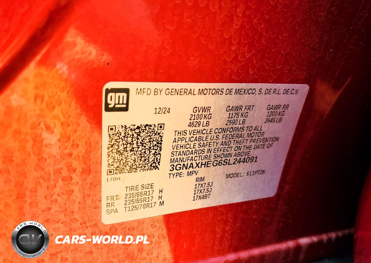 2025 Chevrolet Equinox Lt VIN:3GNAXHEG6SL244091 - 12