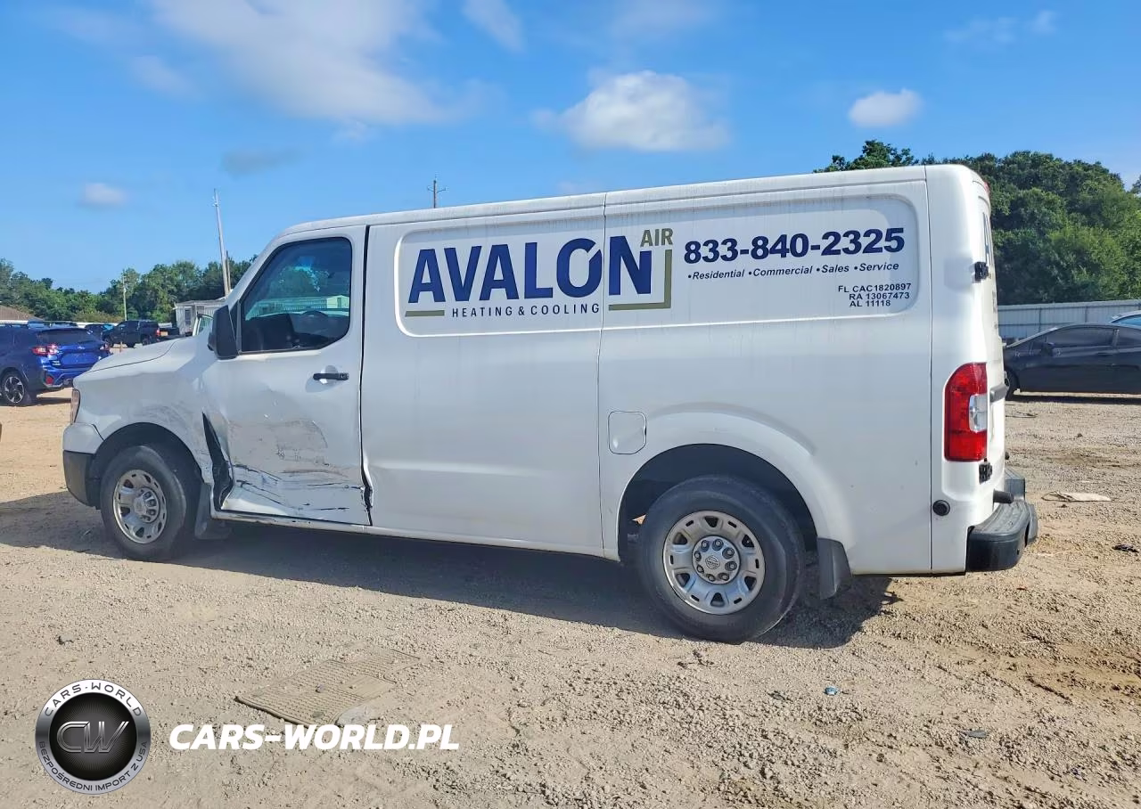 2017 Nissan Nv 2500 Hd Sv VIN:1N6BF0KY4HN803853 - 2