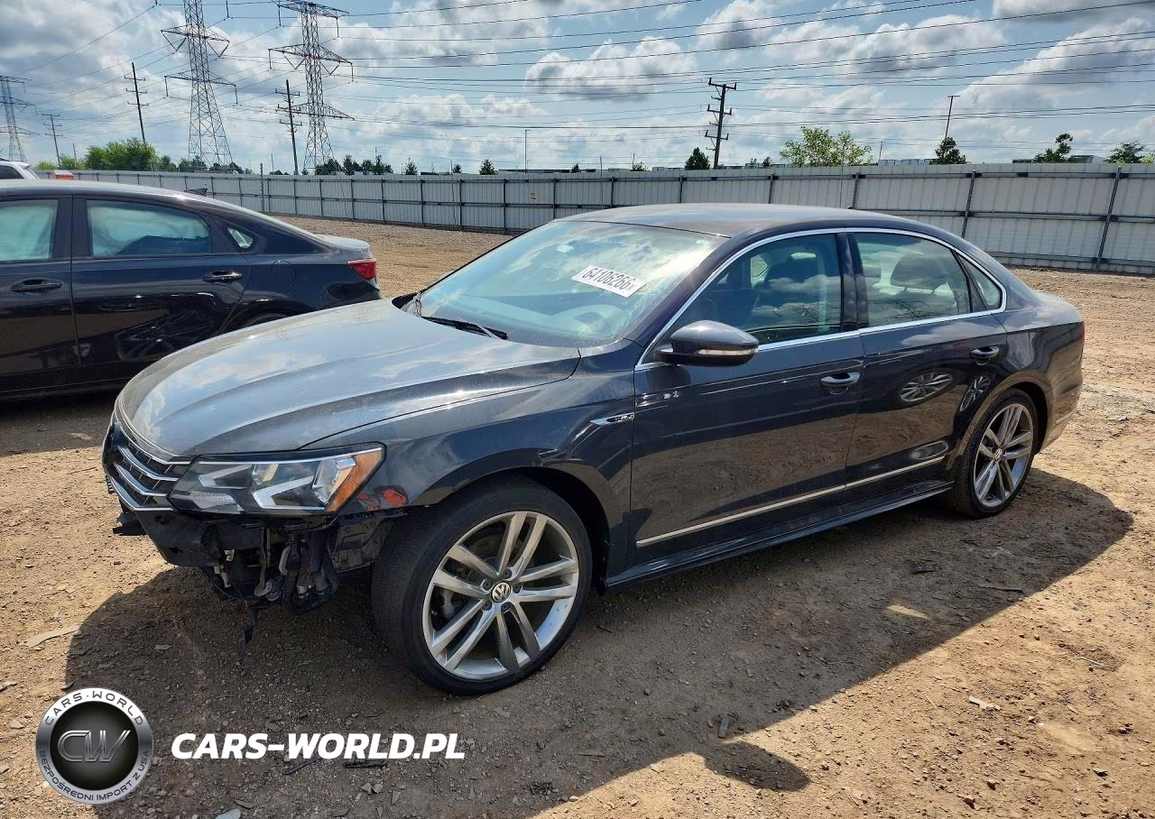 2017 Volkswagen Passat R-Line VIN:1VWDT7A35HC073236 - 1