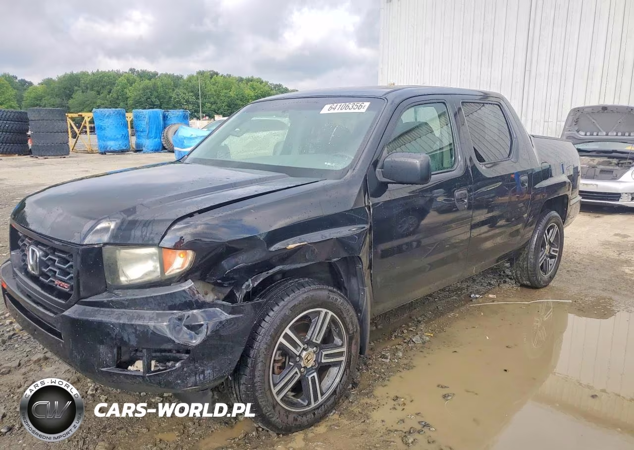 2012 Honda Ridgeline Sport VIN:5FPYK1F76CB452555 - 1