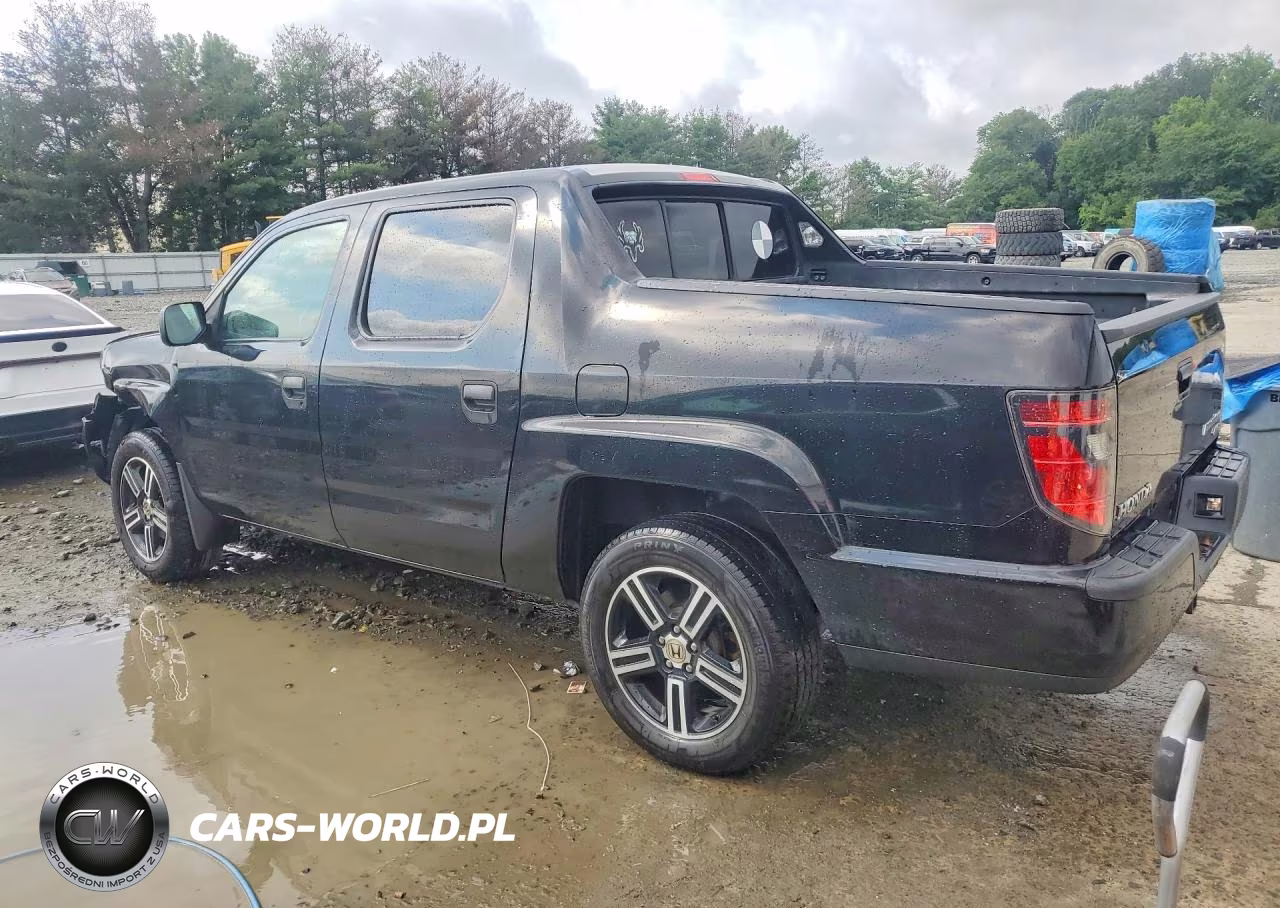 2012 Honda Ridgeline Sport VIN:5FPYK1F76CB452555 - 2