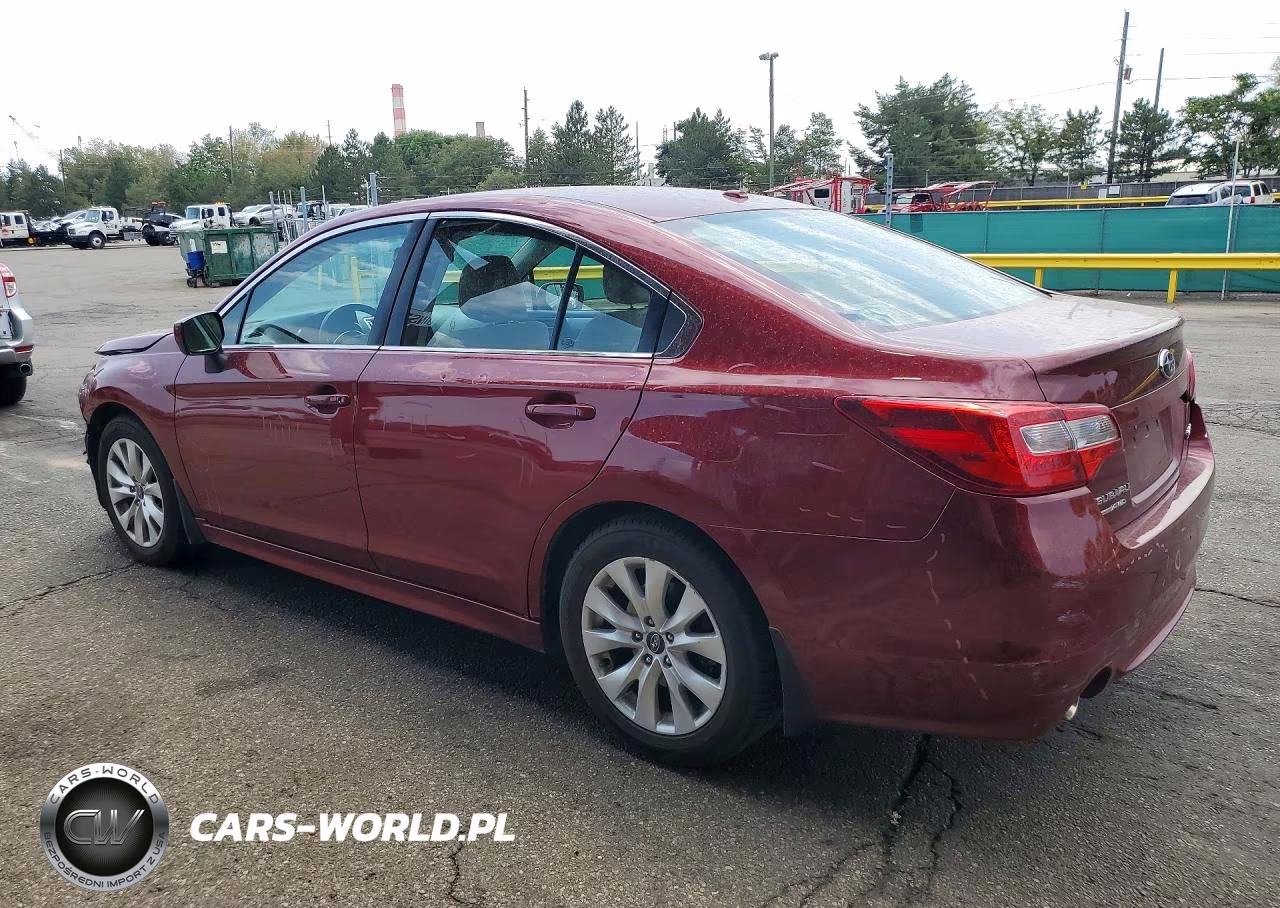 2015 Subaru Legacy 2.5I Premium VIN:4S3BNBC65F3058019 - 2