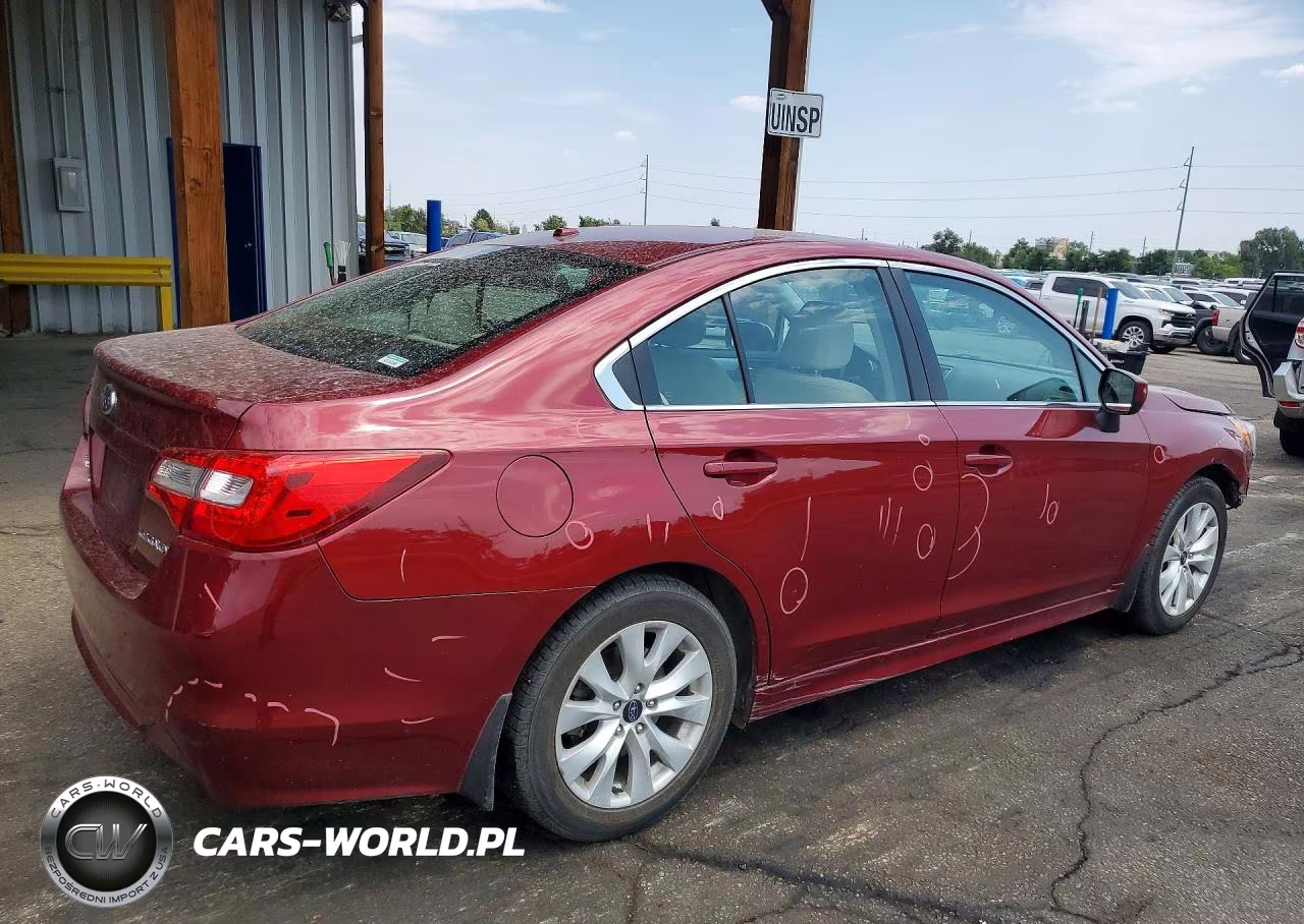 2015 Subaru Legacy 2.5I Premium VIN:4S3BNBC65F3058019 - 3