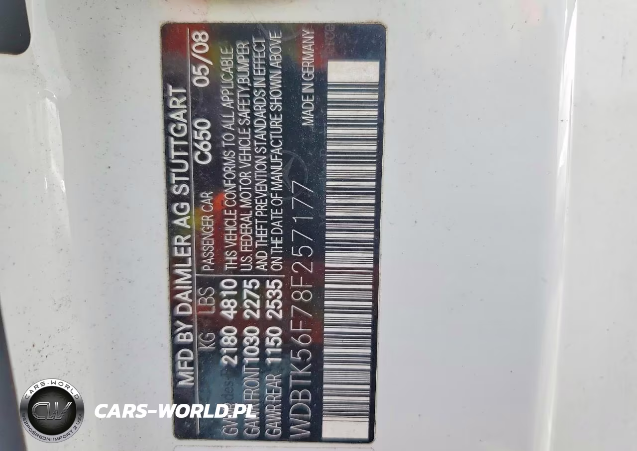 2008 Mercedes-Benz Clk 350 VIN:WDBTK56F78F257177 - 12