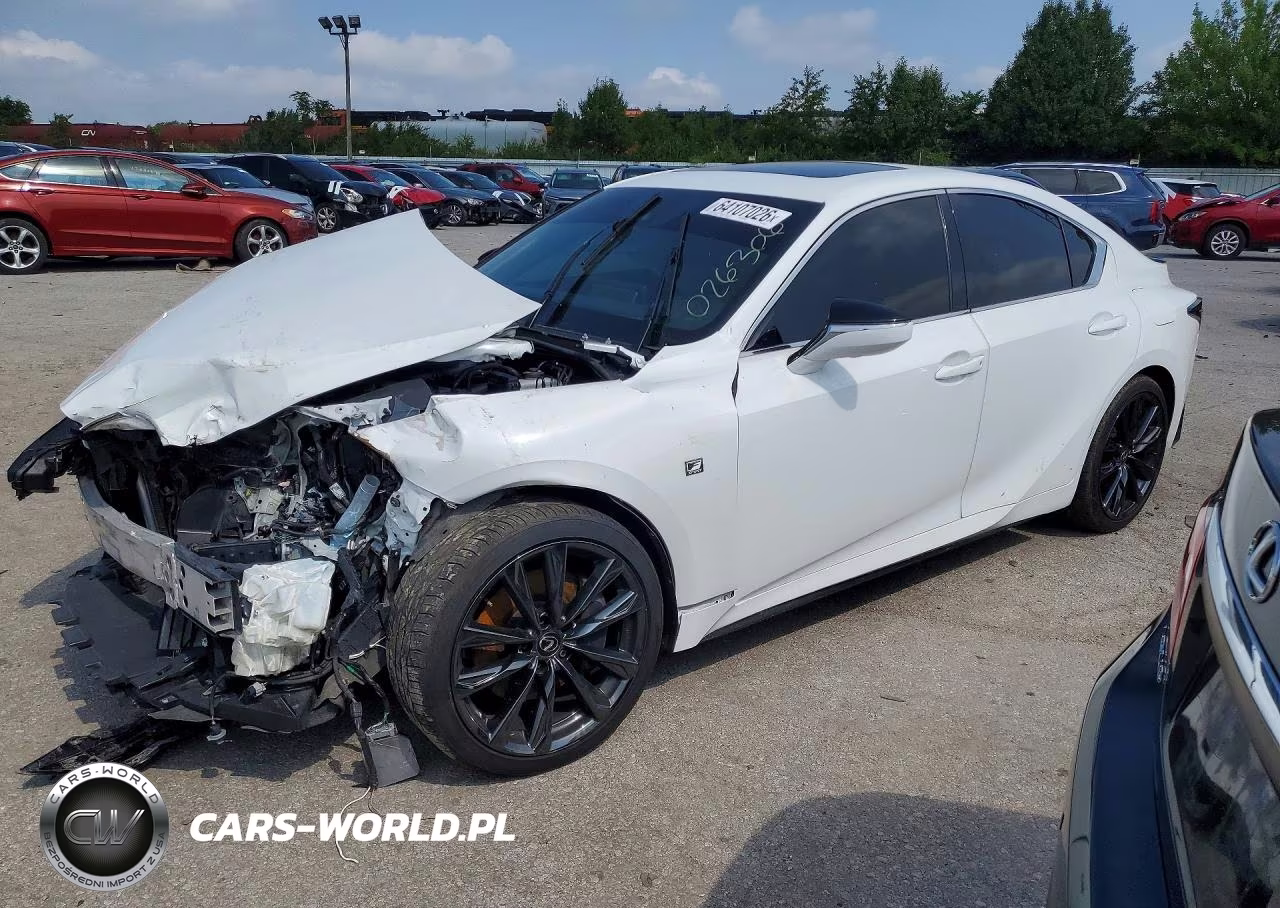 2022 Lexus Is 350 F Sport VIN:JTHGZ1E22N5026306 - 1