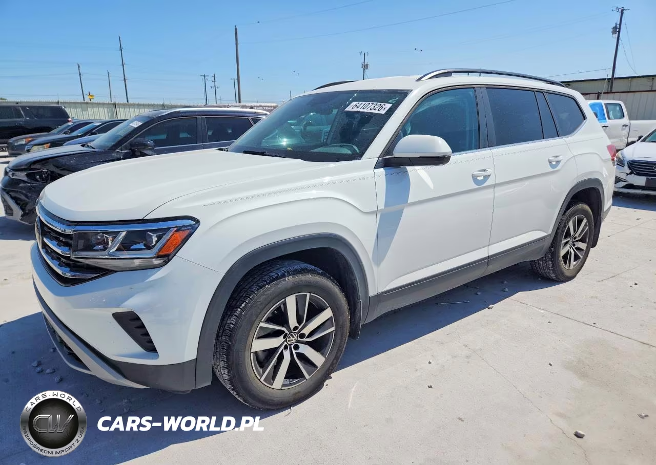 2022 Volkswagen Atlas Se VIN:1V2DP2CA6NC553897 - 1
