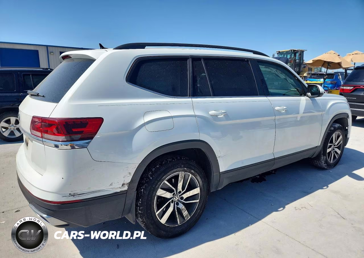 2022 Volkswagen Atlas Se VIN:1V2DP2CA6NC553897 - 3