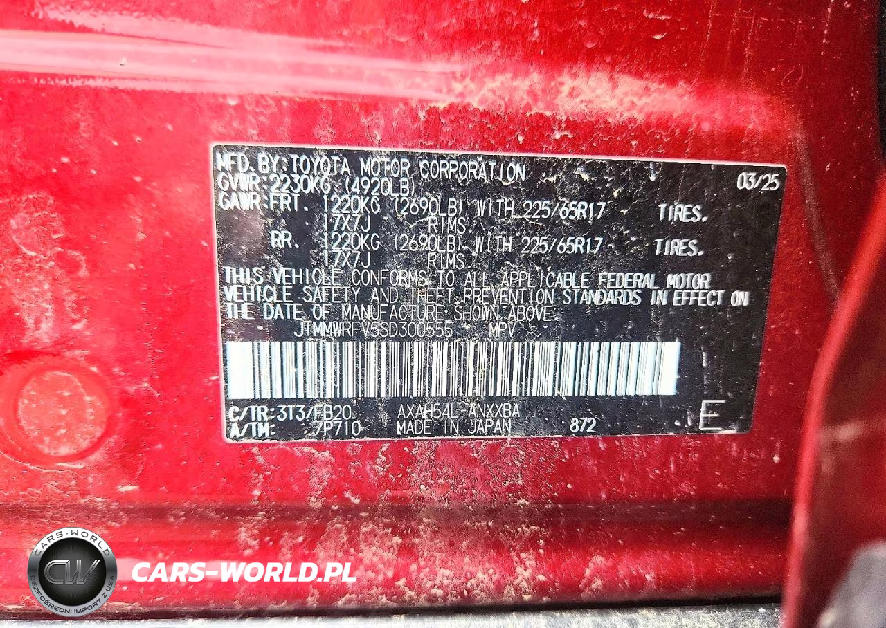 2025 Toyota Rav4 Le VIN:JTMMWRFV5SD300555 - 14
