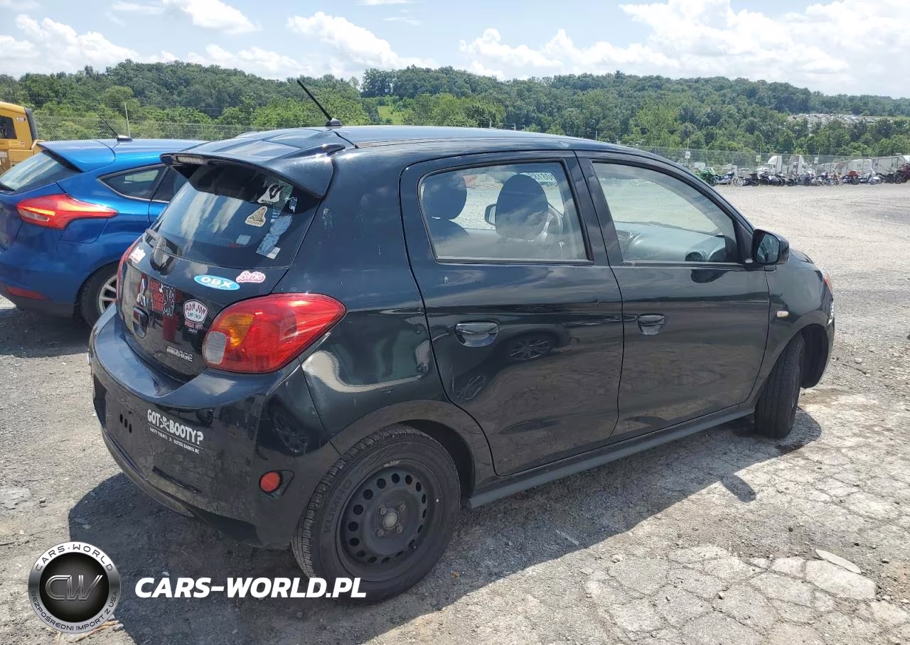2015 Mitsubishi Mirage De VIN:ML32A3HJ3FH046620 - 3