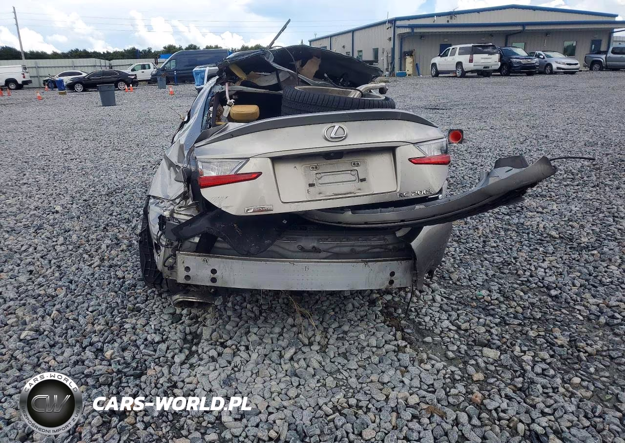 2017 Lexus Rc 200T VIN:JTHHA5BC7H5004869 - 6