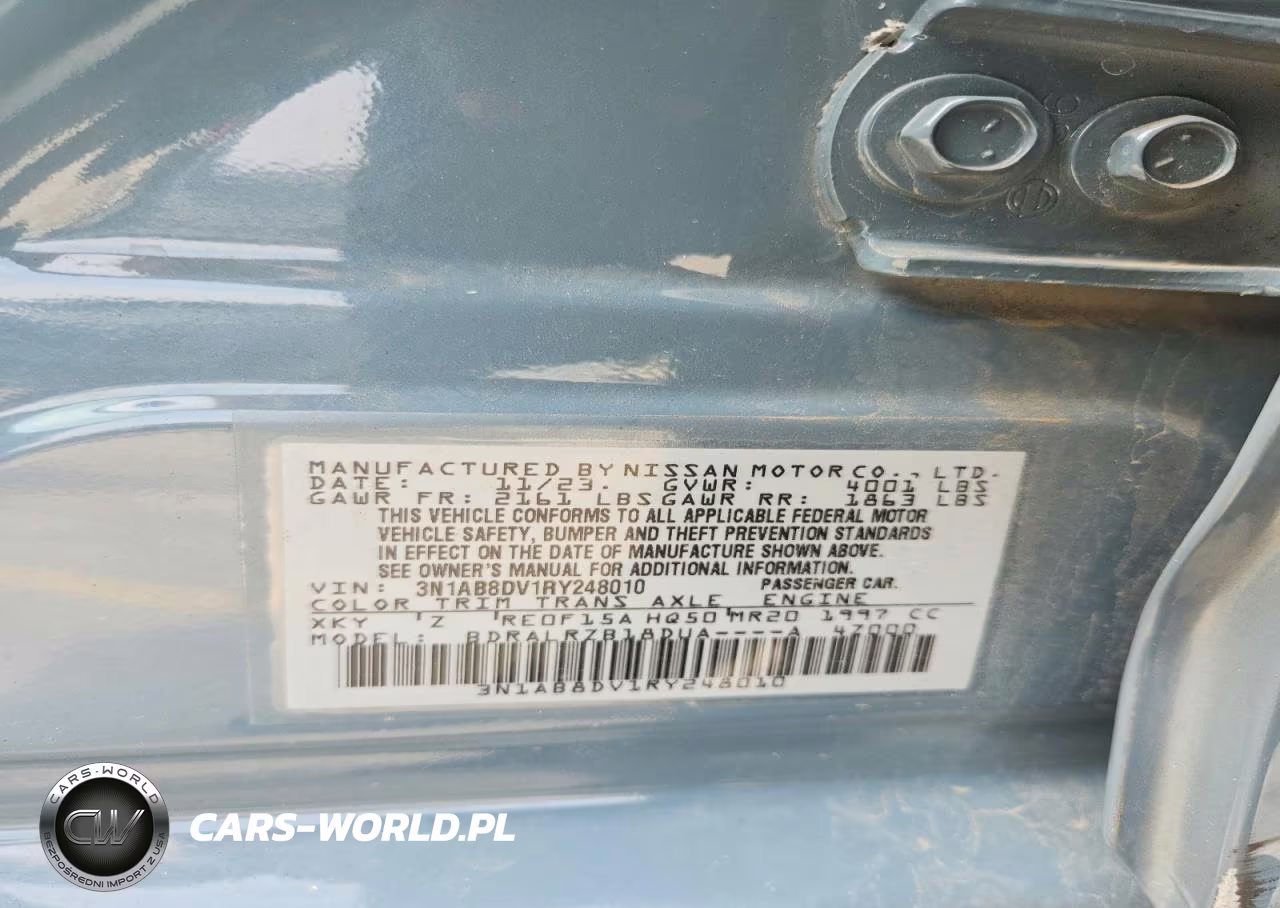 2024 Nissan Sentra Sr VIN:3N1AB8DV1RY248010 - 13