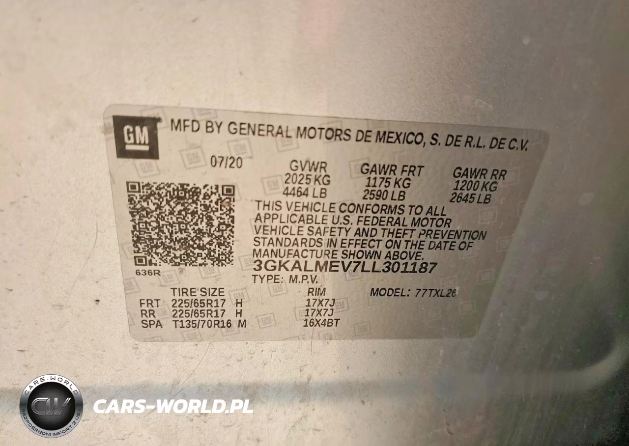 2020 GMC Terrain Sle VIN:3GKALMEV7LL301187 - 13