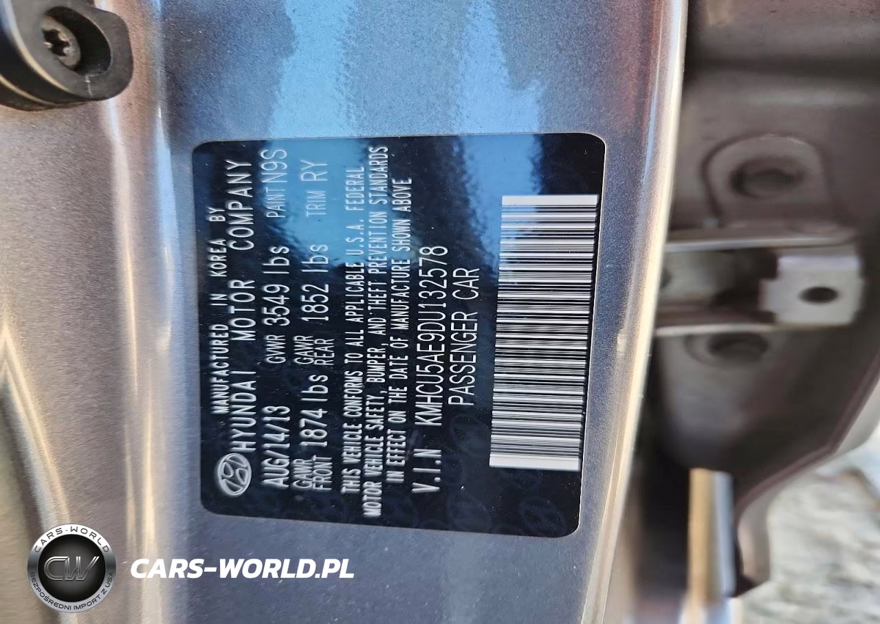 2013 Hyundai Accent Se VIN:KMHCU5AE9DU132578 - 13